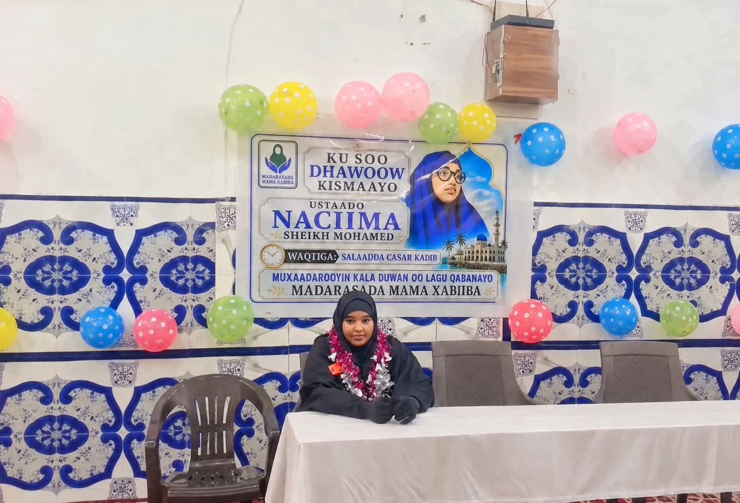 Mama Habiba School women’s lecture in Faanoole, Kismayo